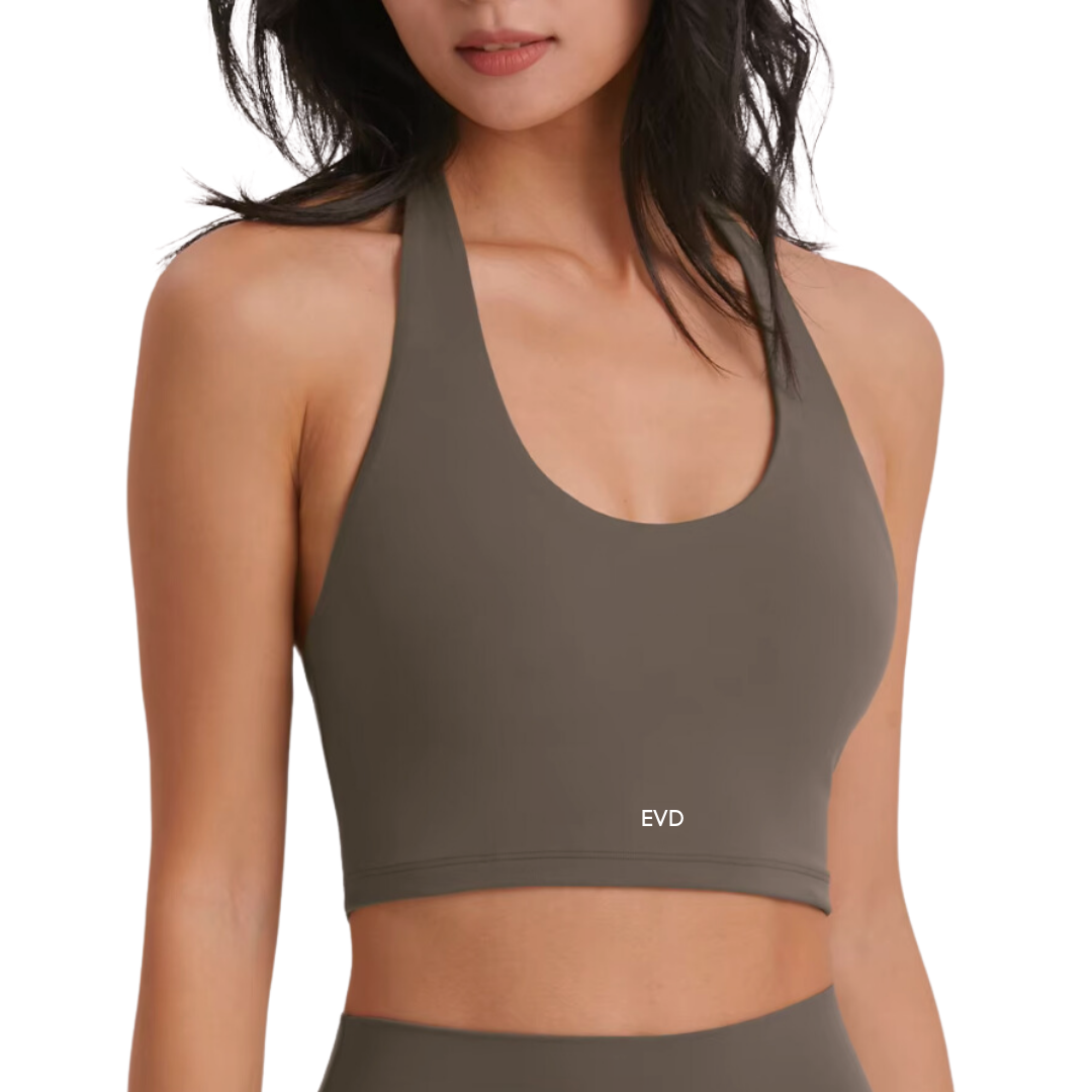 HALTER NECK BRAS LATTE BROWN