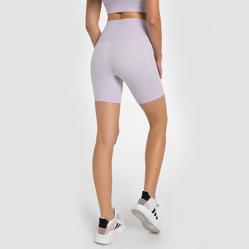 HIGH WAISTED LIFT SHORTS LAVENDER