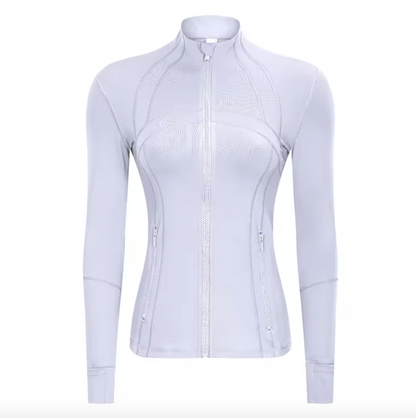 ACTIVE AIR ZIP JACKET WHITE